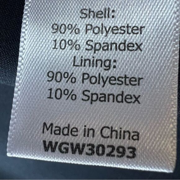 41 Hawthorn Navy Women's Career Business Casual Open Front Blazer Jacket SZ M - Picture 7 of 15